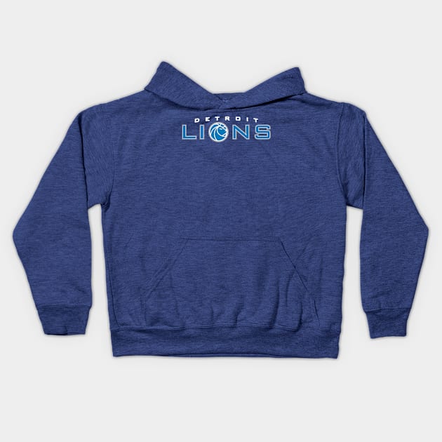 Lions Kids Hoodie by Nagorniak